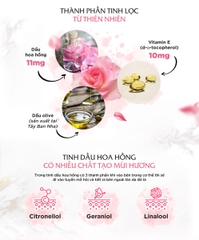 Viên uống DHC thơm cơ thể chiết xuất tinh dầu hoa hồng túi 20 ngày 40 viện