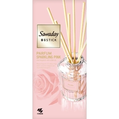 Cắm thơm phòng Sawaday hương nước hoa Parfum Sparkling Pink Nhật bản 70ml (hồng)
