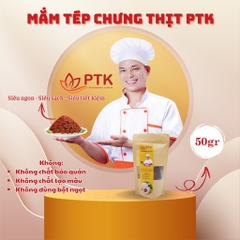 Mắm tép chưng thịt ptk túi 200gr