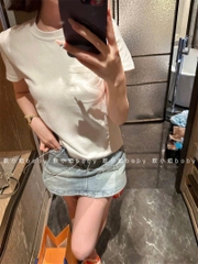 SÉT 2 ÁO ZR CỘC TÚI NGỰC NỮ
