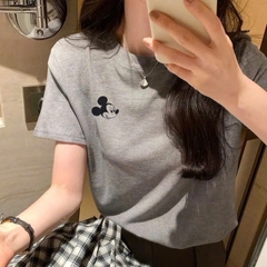 SÉT 3 ÁO CỘC TAY THÊU MICKEY
