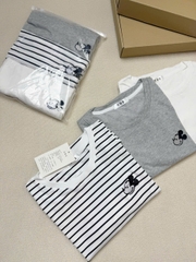 SÉT 3 ÁO CỘC TAY THÊU MICKEY