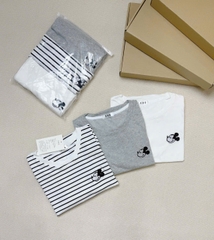 SÉT 3 ÁO CỘC TAY THÊU MICKEY