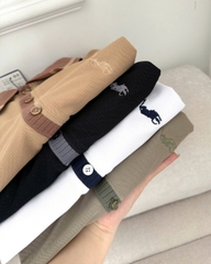 ÁO POLO NAM THÊU NGỰA PHỐI CỔ XUÂN HÈ