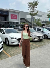 QUẦN JEAN NỮ NÂU XUÔNG