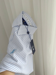 ÁO SƠ MI NỮ CỘC TAY POLO THÊU NGỰA