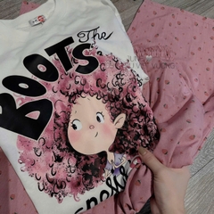 SÉT BOOTS CÔ GÁI QUẦN HỒNG