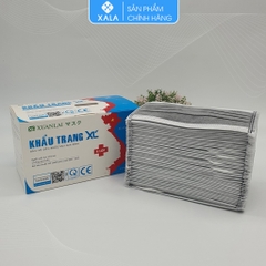 Khẩu trang vải không dệt 4 lớp Xuân Lai (hộp 50 chiếc)