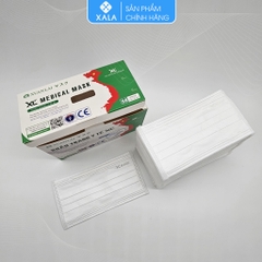 Khẩu trang y tế 4 lớp kháng khuẩn Xuân Lai (hộp 50 chiếc)