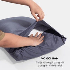[Pastel] Vỏ Gối Nằm Cotton 100% Phong Cách Nhẹ Nhàng 50x70cm
