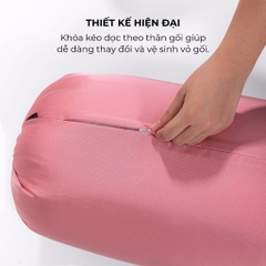[Elegant] Vỏ Gối Ôm Lụa Satin Premium Cao Cấp Phong Cách Thanh Lịch 37x105 cm