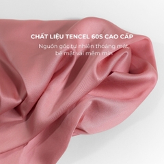 [Luxury] Vỏ Gối Ôm Lụa Tencel Phong Cách Sang Trọng 37x105 cm