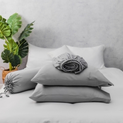 [Elegant] Bộ Ga Gối Lụa Tencel Phong Cách Thanh Lịch