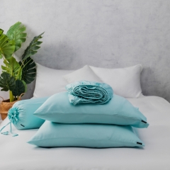 [Pastel] Bộ Ga Gối Lụa Tencel Phong Cách Nhẹ Nhàng