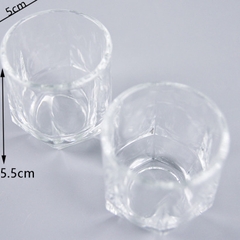 [ Đồng giá 19k] Cốc thủy tinh lục giác nhỏ MC-007