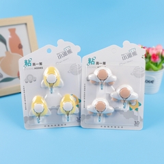 [ Đồng giá 19k] Móc dính hình tàu vũ trụ Pi Bear 9112 sáng tạo