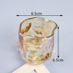 [ Đồng giá 19k] Cốc Kính xoắn Tongyuan (hổ phách)
