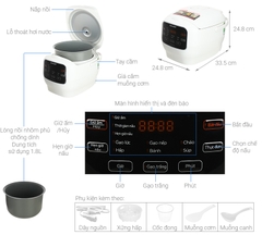 Nồi cơm điện gia dụng bếp giá rẻ YiHao