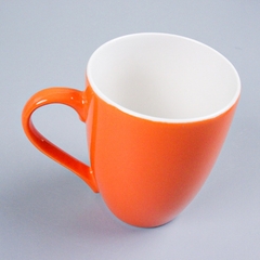 [ Đồng giá 19k] cốc sứ tráng men màu cam