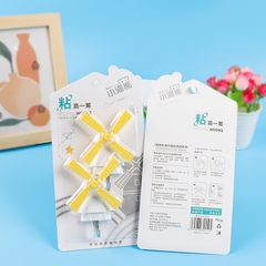 [ Đồng giá 19k] Móc dính cối xay gió sáng tạo Pi Bear 9110