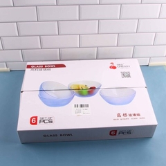 [ Đồng giá 19k] Bát thủy tinh chấm bi (màu ngẫu nhiên)