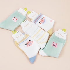 [ Đồng giá  19k] Tất cotton lưới Midoqi trẻ em (4 tuổi - 12 tuổi)