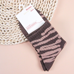 [ Đồng giá  19k] Tất cotton thể thao in họa tiết mới dành cho nữ