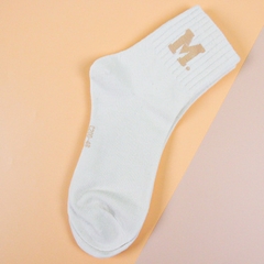 [ Đồng giá  19k] Tất cotton thể thao trà sữa Mingxinfang dành cho nữ