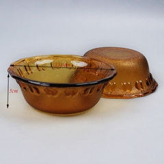 [ Đồng giá 19k] Bát thủy tinh táo màu hổ phách