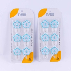 [Đồng giá 19k] Móc dán tường hình bông hoa