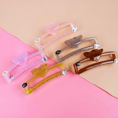 [ Đồng giá 19k] Bộ kẹp tóc pha lê hình trái tim