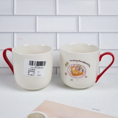 [ Đồng giá 19k] cốc sứ tráng men hình gấu