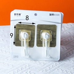 [Đồng giá 19k] Móc dán tường inox mạ vàng