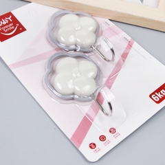[Đồng giá 19k] Móc dán tường hình bông hoa