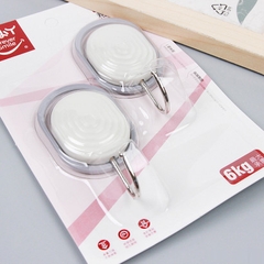 [Đồng giá 19k] Móc dán tường hình bầu dục