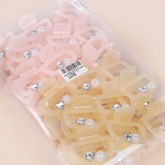 [Đồng giá 19k] Bộ kẹp tóc ngọc trai màu thạch