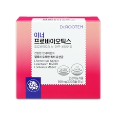 Men vi sinh chứa Lợi khuẩn Hàn Quốc Inner Probiotics Dr Rootem Hộp 15 viên uống