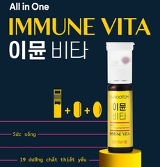 Vitamin Hàn Quốc Immune Vita All in One Dr Rootem Combo Viên Nang Lỏng Set 14 chai