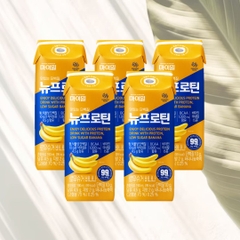 Sữa hạt dinh dưỡng MyMeal NU Protein Vị Socola, Chuối, Hạt Nguyên bản Set 5 hộpx200ml (Cùng vị)