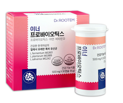 Men vi sinh chứa Lợi khuẩn Hàn Quốc Inner Probiotics Dr Rootem Hộp 15 viên uống