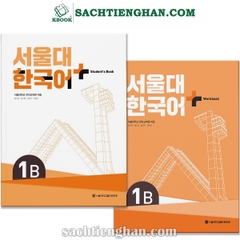 [Bản Màu] Combo (SGK+SBT) Giáo trình Tiếng Hàn Seoul Plus 1B - 서울대 한국어 플러스 1B