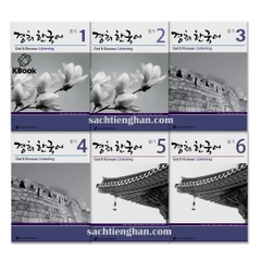 [Sách màu] Combo Luyện nghe Tiếng Hàn Kyung Hee - 경희 한국어 듣기 1~6