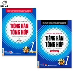 [Mã BMLT35 giảm đến 35K] Sách - Combo Tiếng Hàn Tổng Hợp Dành Cho Người Việt Nam - Sơ Cấp 1