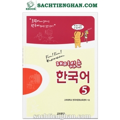 [Bản Màu] SGK Giáo trình Fun Fun Korean 5 - 재미 있는 한국어 Student Book 5