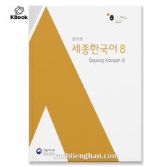 [Bản Màu] SGK Giáo Trình tiếng Hàn Sejong 8 - 세종한국어 8