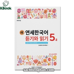 [Bản Màu] Giáo Trình Tiếng Hàn New Yonsei Korean Nghe Đọc 5-2 - 새 연세한국어 듣기와 읽기 5-2