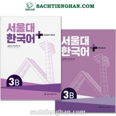 [Bản Màu] Combo (SGK+SBT) Giáo trình Tiếng Hàn Seoul Plus 3B+ - 서울대 한국어 플러스 3B+