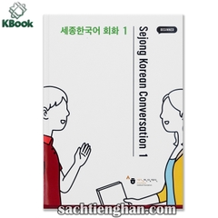 [Bản Màu] Giáo trình Sejong Korean Conversation 1  - 세종한국어 회화 1