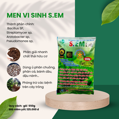 MEN Ủ PHÂN S.EM