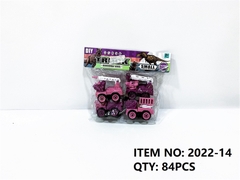 2022-14  TÚI XE CÔNG TRÌNH ĐẦU KHỦNG LONG 4C ĐỦ MẪU (THANG, NÂNG) + ỐC VÍT (PVC)   Truck